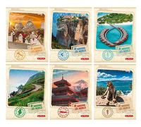 Herlitz Cuaderno A5 60 hojas alrededor del mundo