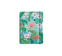 Herlitz Cuaderno flexible A6, 40 hojas de puntos, diseño de Ladylike Jungle