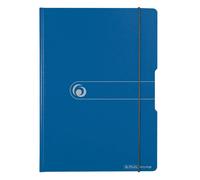 Herlitz Easy Orga To Go A4 Polyfoam Clipboard Folder - Blue blue a4