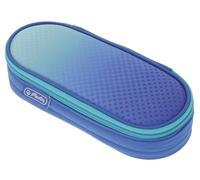 Herlitz Estuche Dip Dye Azul/Turquesa, Azul, Blue, Moderno