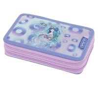 Herlitz Estuche Doble Relleno, 23 Piezas, diseño de Sirena mística, 1 Unidad, Mystic Mermaid, Estuche Escolar