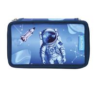 herlitz Estuche Triple con Equipo, Estuche de Suministros Escolares para Niños, Kit de Suministros Funcionales para Estudiantes, Cosmic Explorer