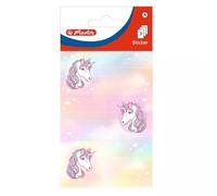 Herlitz: Etiquetas para cuadernos, pack de 9 - Unicornio