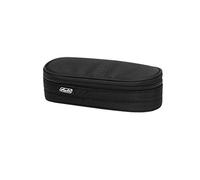 Herlitz Etui Estuches, 22 cm, Negro (Schwarz)