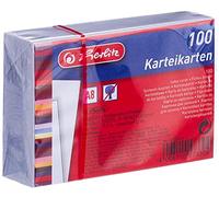 Herlitz Fichas (A8, en blanco, 500 unidades), color blanco