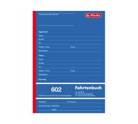 herlitz Formularbuch "Fahrtenbuch 602", A5, 32 Blatt
