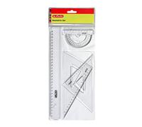 Herlitz Geometría de triángulo grande con mango, 1 pieza en paquete transparente)
