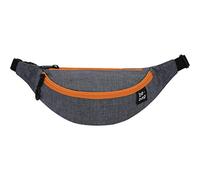 Herlitz Grey Melange - Cadena de riñón, gris, gris (gris chiné 14), bolso juvenil, Grey (Gris Chiné 14), talla única, Bolso juvenil