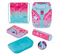 HERLITZ Herl Ranzen SoftLight Plus GreenLine Pink Bubbles