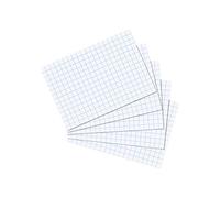 Herlitz, Hojas de papel de cuadrícula A7, blanco, 100 unidades