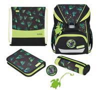 Herlitz Juego de 6 Mochilas Escolares ultraligeras XL, ergonómicas, 1ª Clase, para niños y niñas, 22 L