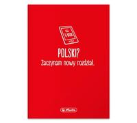 herlitz Libro A5, 60 hojas, Polaco J