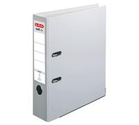Herlitz maX.File Protect 5480900 - Archivador (A4, 8 cm, con etiqueta deslizante, 20 unidades), color gris