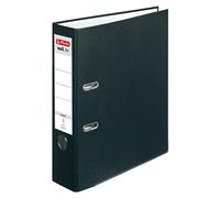 Herlitz Max File Protect - Archivador con anillas A4, negro