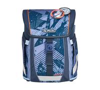 Herlitz Mochila escolar unisex para niños FiloActive XL, color azul, azul, 32 x 39 x 28 cm, 21l