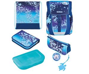 Herlitz Mochila escolar unisex para niños FiloActive XL, color azul, azul, 32 x 39 x 28 cm, 21l