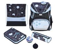 Herlitz Mochila escolar unisex para niños, ultraligera XL, color azul, azul, 39 x 32 x 23 cm, 22 l