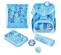 Herlitz Mochila Escolar Unisex para niños, Ultraligera XL, Color Azul, Azul, 39 x 32 x 23 cm, 22 l