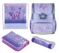 Herlitz Mochila Loop Plus Butterfly Paradise, mariposa, talla única