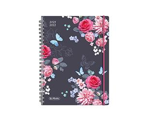 herlitz MustHave - Agenda académica A5 2021/2022 - Flores - Paquete de 1-50034840