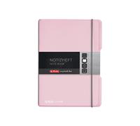 Herlitz my. book flex - Cuaderno (A5, de cuadrícula, Rose