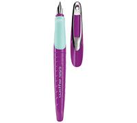 Herlitz my.pen Fountain - Pluma estilográfica, diseño de color rosa y morado