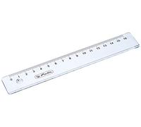 Herlitz Regla de 16 cm Transparente