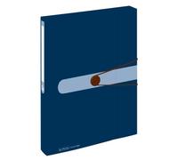 herlitz Sammelbox easy orga to go green, DIN A4, dunkelblau