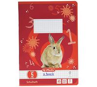 herlitz Schulheft x.book, DIN A5, Lineatur 5 / kariert