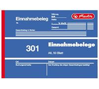 Herlitz testimonios A6, 1 pieza, 50 hojas