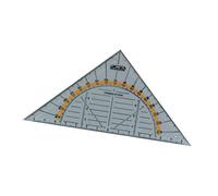 Herlitz Triángulo de geometría de plástico transparente, pequeño (5 unidades)