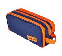 Herluitz - Puño Doble Liso, Color Azul y Naranja, 1 Unidad, Azul/Naranja, Kindergepäck, Estudio de Escritura