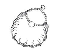 Herm Sprenger - Collar de adiestramiento de acero cromado, para perros de todas las razas y tamaños, negro, resistente a la corrosión, ajuste equilibrado, acción rápida, tamaño personalizable