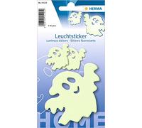 HERMA 15125 - Pegatinas de pared fluorescentes, paquete de 3 unidades, el tema fantasma