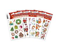 Herma 15502 - Pegatinas decorativas (5 paquetes), diseños navideños