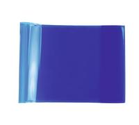 Herma Juego de fundas A5 19618 - Azul transparente, polipropileno resistente, lavable, extra grueso