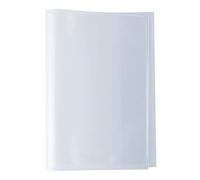 HERMA 19631 Fundas A6 transparentes, 10 unidades, de polipropileno resistente, lavable y extragrueso, juego de fundas transparentes para cuadernos escolares, incoloro