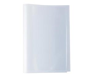 HERMA 19631 Fundas para cuadernos A6 transparentes, fundas de polipropileno resistente, lavable y extragrueso, juego de fundas transparentes para cuadernos escolares, incoloro