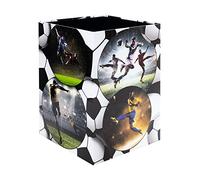 HERMA 19739 Papelera de 15 litros plegable de cartón resistente para niñas y niños, cubo de basura rectangular para habitación infantil, dormitorio, estudio, oficina