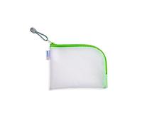 HERMA 20026 - Estuche de viaje con cremallera (tamaño A6, 19 x 14 cm), color verde