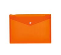 HERMA 20074 - Carpeta para documentos A4 (5 unidades), color naranja transparente