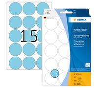 HERMA 2273 Multi-purpose labels/colour dots Ø 32 mm round blue paper matt hand i