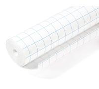 HERMA 25 m x 40 cm Self Adhesive Sticky Book Cover Plastic Film Roll, Clear 3 m