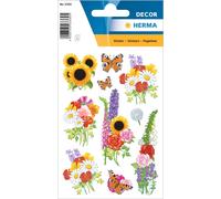 HERMA 3369 Pegatinas Modern Flowers Flores Modernas
