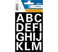HERMA 4169 letras de la a a la Z Protector De Pantalla Resistente a la intemperie, 25 mm, color blanco