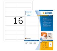 Herma 4815 - Etiquetas para impresoras (1600 unidades), blanco