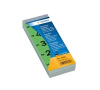 Herma 4895 - Bloc de números autoadhesivos, 28x56 mm, color verde