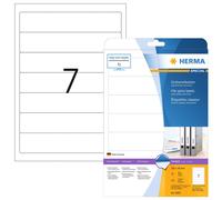 Herma 5090 - Pack de 175 etiquetas, 192 x 38 mm, color blanco blanco, 175 unidad