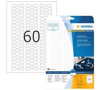 Herma 5116 - Paquete de 1500 etiquetas adhesivas (49 x 10 mm, especiales para jo