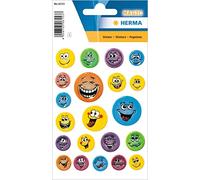 HERMA 6153 - Lote de 21 pegatinas de plástico con relieve para niños y niñas